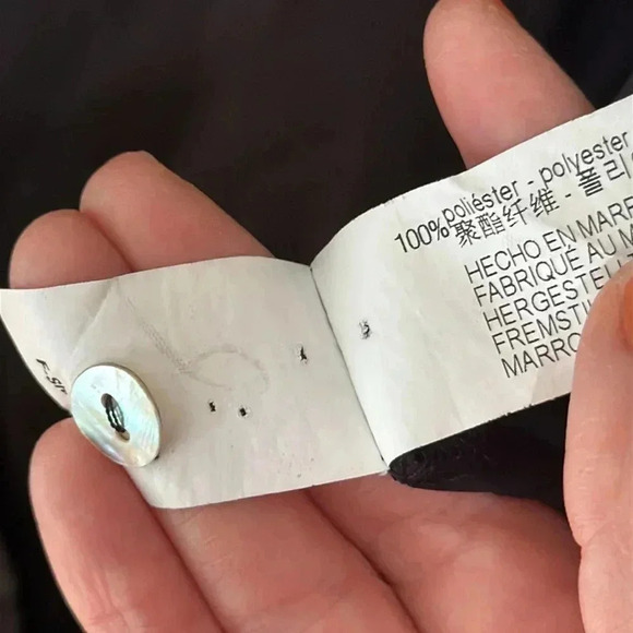 Zara Satin Button Down Blouse Size XS - Picture 4 of 6